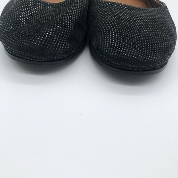 Fs/New York Glittery Black Flats sz9.5 - Picture 4 of 7